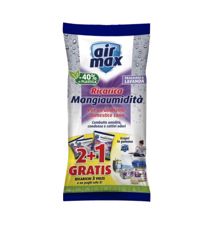 AIRMAX ASSORBIUMIDITA RICAR SALI LAVAN 450G 3 PZ