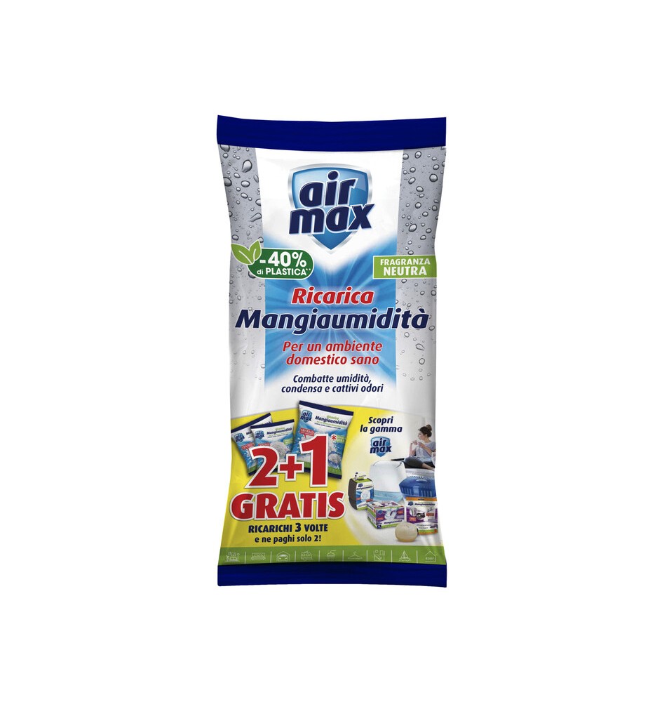 AIRMAX ASSORBIUMIDITA RICAR SALI NEUT 450G 3 PZ