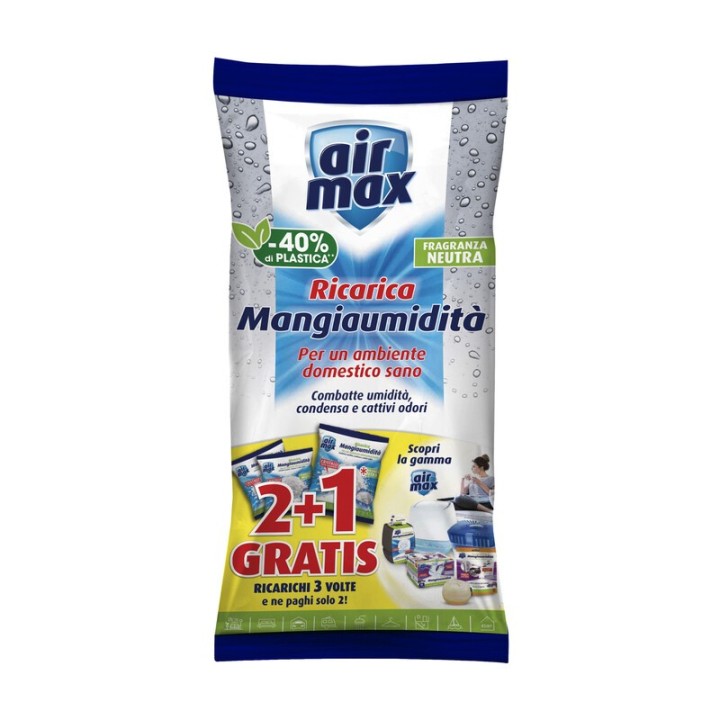 AIRMAX ASSORBIUMIDITA RICAR SALI NEUT 450G 3 PZ