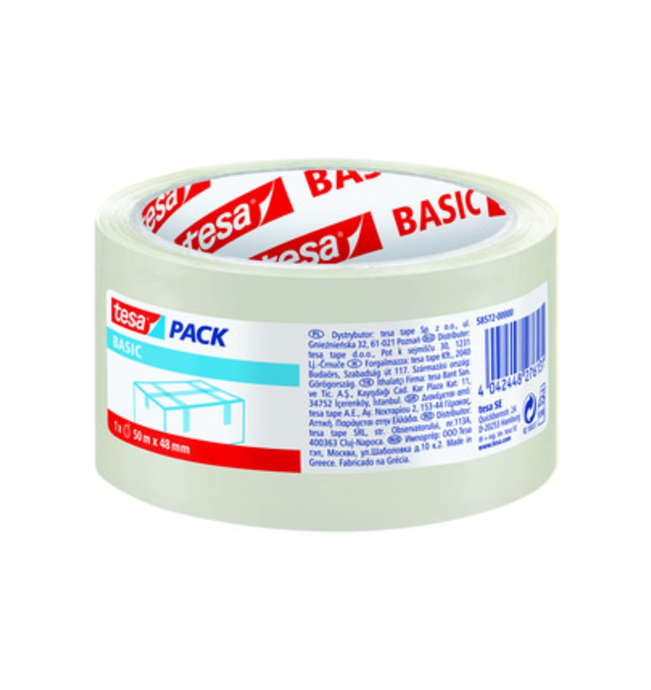 NASTRO IMBALLO TESA 48MMX50M TRASPARENTE