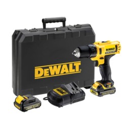 DEWALT TRAPANO 2 BAT. LIT 10,8V 2,0AH DCD710D2-QW