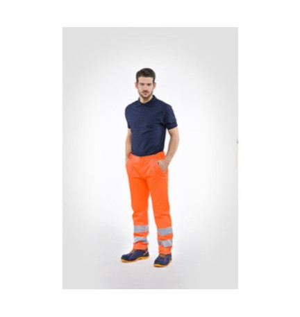 PANTALONE ALTA VISIBILIT ARANCIO TG. L