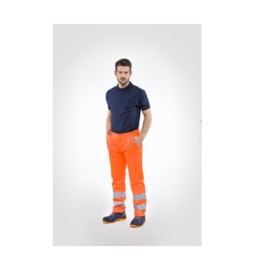 PANTALONE ALTA VISIBILIT ARANCIO TG. XL