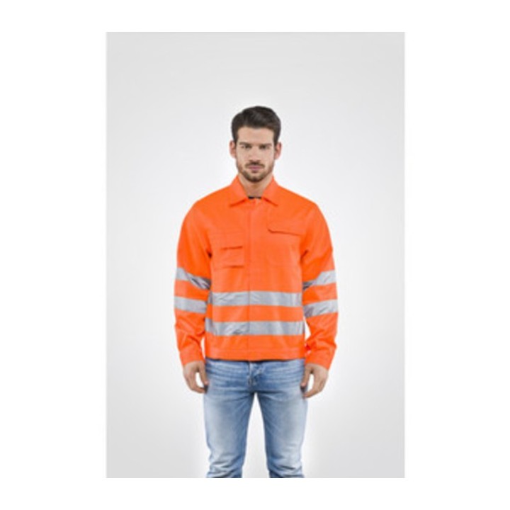 GIUBBOTTO ALTA VISIBILIT ARANCIO TG. L