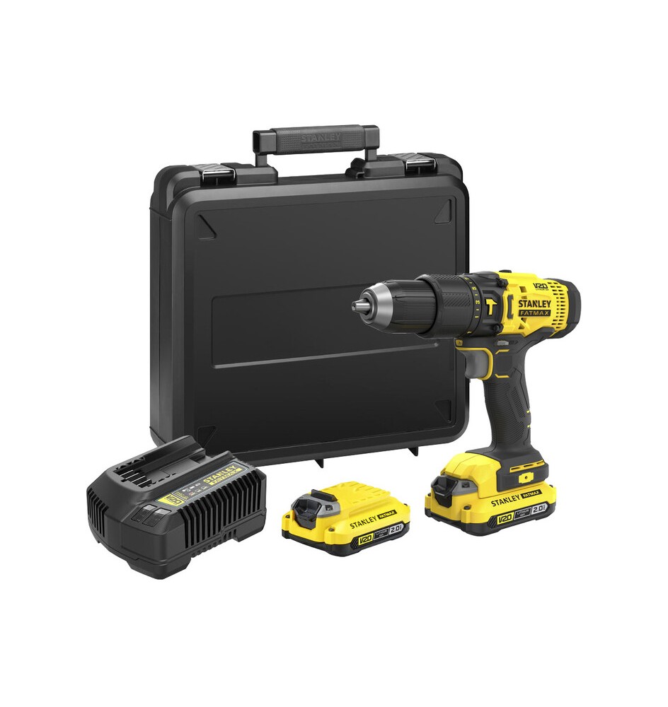 FATMAX TRAPANO SFMCD711D22 18VP 2,0AH 2 BATTERIE