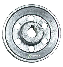 PULEGGIA PER MOTORE 1 gola - Ø 100 - asse 19 mm