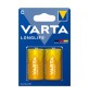 VARTA BATT LONGLIFE ALCALINA 1/2 TORCIA BL 2 PZ *