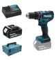 TRAPANO AVVITATORE A BATTERIA CON PERCUSSIONE 'DHP485RTJ-B' 18V - 2 x 5,0 Ah Litio