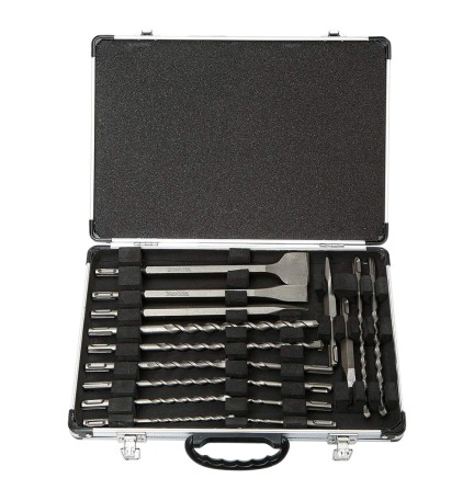 SET PUNTE E SCALPELLI 17 pezzi