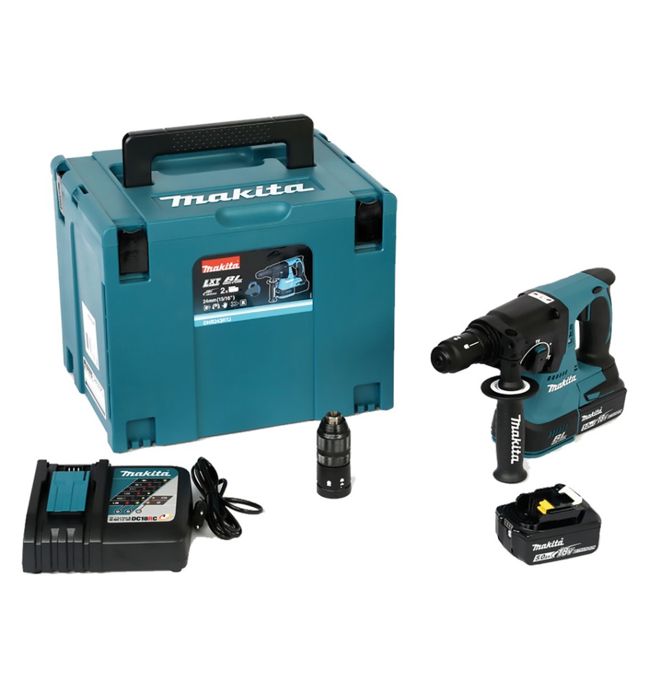 TASSELLATORE A BATTERIA 'DHR243RTJ-B' 18V - 2 x 5 Ah Litio