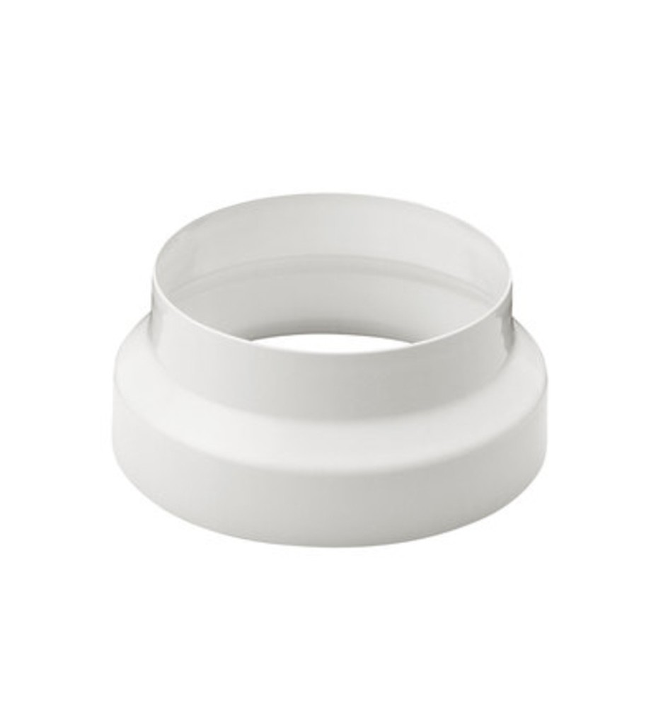 RIDUZIONE P/TUBO DI STUFA D 12/ 8 CM BIANCO