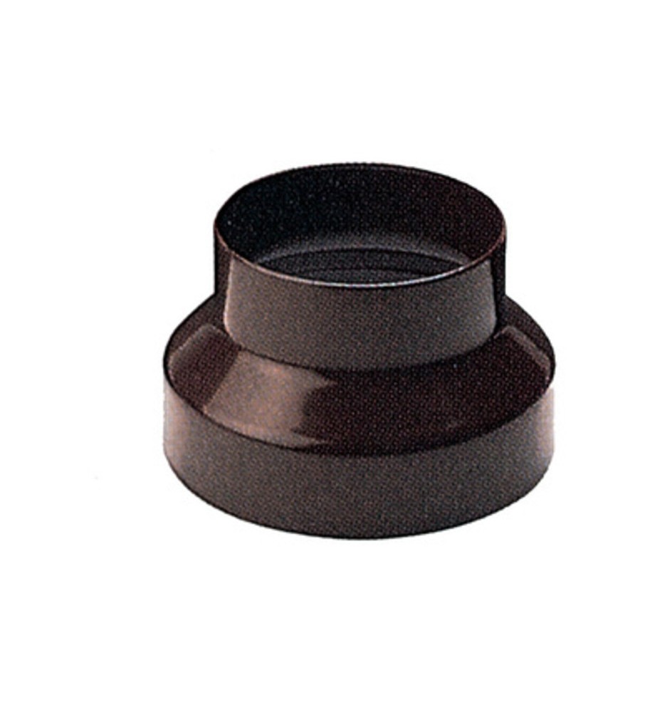 RIDUZIONE P/TUBO DI STUFA D 12/ 8 CM MARRONE