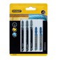 LAMA PER SEGHETTO ALTERNATIVO SET MISTO HCS (3 pz) + HSS (2 pz) - blister