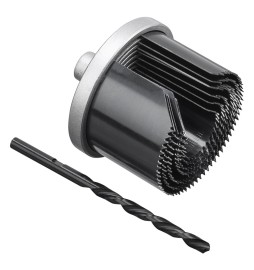 SEGHE A TAZZA set 7 pz - mm 25/62 - h.41