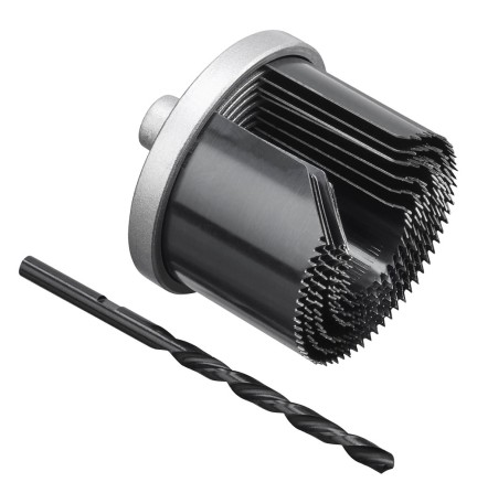 SEGHE A TAZZA set 5 pz - mm 68/100 - h.30