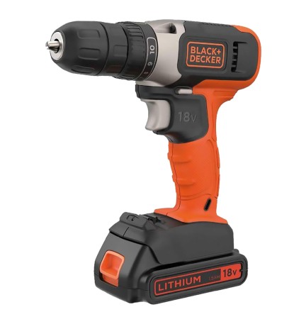 TRAPANO AVVITATORE A BATTERIA 'BCD001C1-QW' 18V - 1,5 ah Ioni Litio