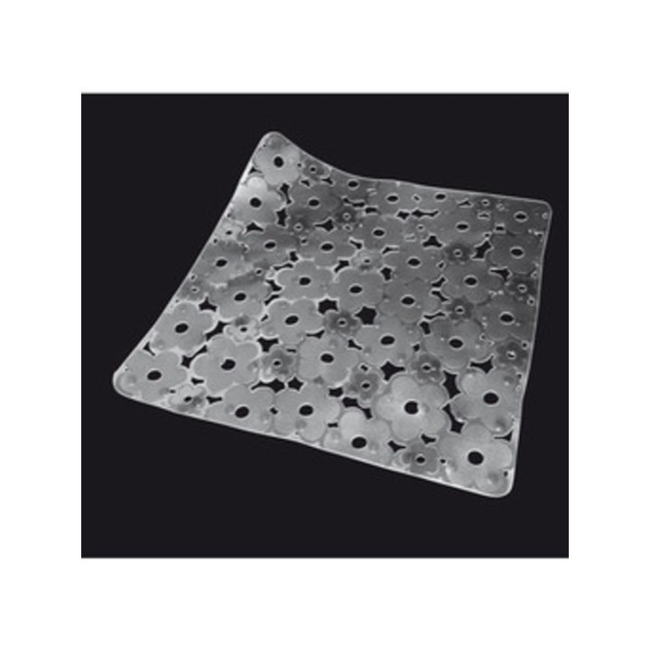 TAPPETO DOCCIA MARGHERITA 52X52 CM CRYSTAL