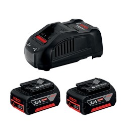 BOSCH-B KIT BATTERIE GBA 18V+CARICABAT GAL 1880 CV