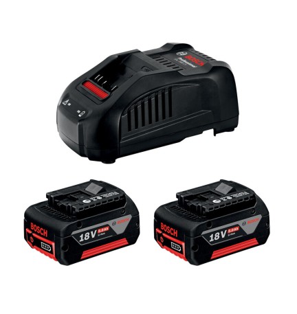BOSCH-B KIT BATTERIE GBA 18V+CARICABAT GAL 1880 CV
