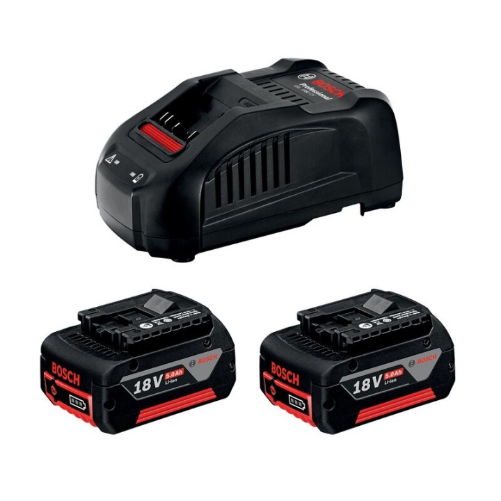 BOSCH-B KIT BATTERIE GBA 18V+CARICABAT GAL 1880 CV
