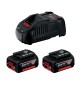 BOSCH-B KIT BATTERIE GBA 18V+CARICABAT GAL 1880 CV