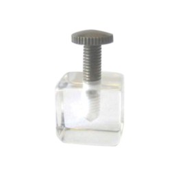 REGGIPIANO PLEXIGLASS A CUBO C/VITE 20X20X20 MM