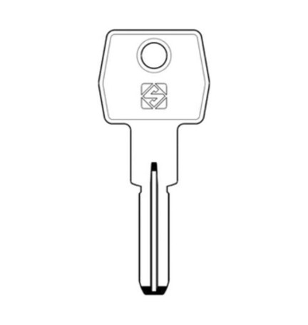 SILCA AGB5 CHIAVE PUNZONATA OTTONE