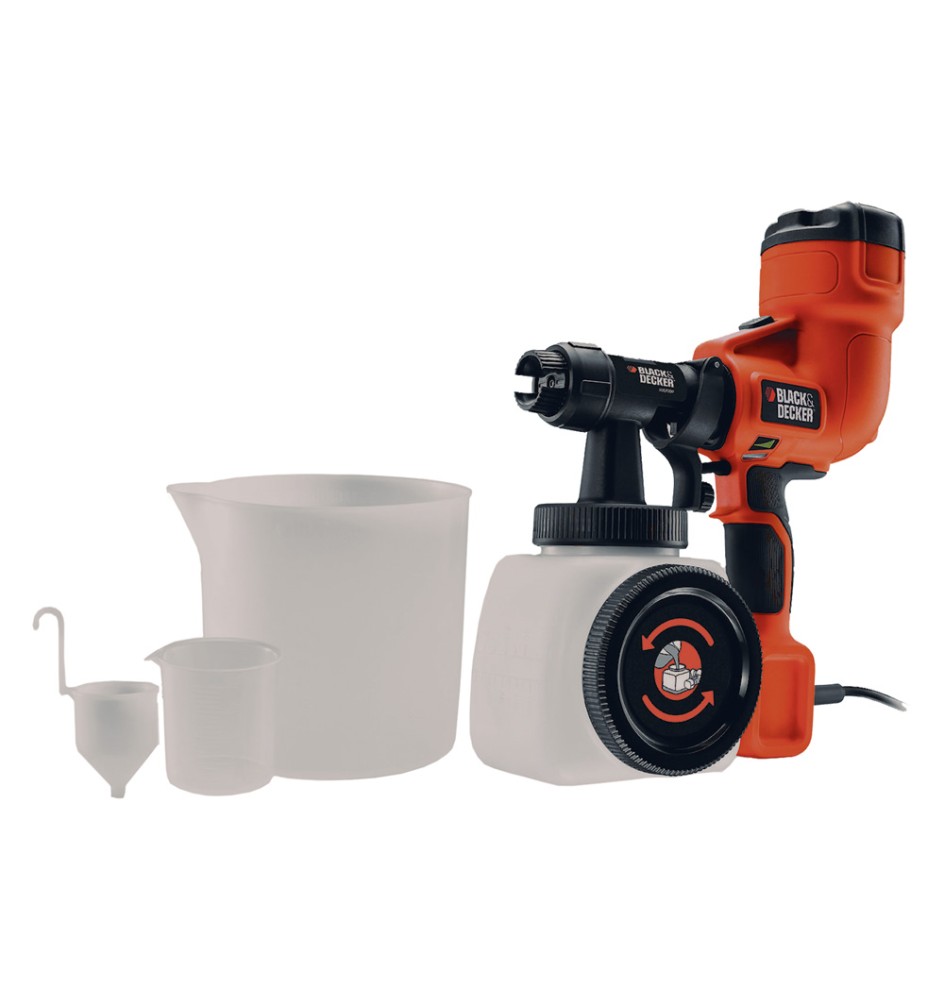 PISTOLA PER VERNICIATURA A SPRUZZO 'HVLP200C-IT' 400 W - barattolo 1200 ml