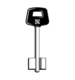 SILCA CSP CHIAVE DOPPIA MAPPA OTTONE