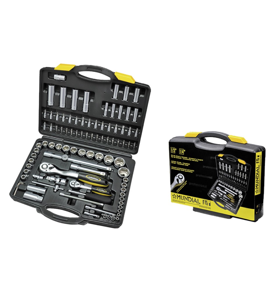 SET CHIAVI A BUSSOLA ART. 1555 94 pezzi 1/4-1/2