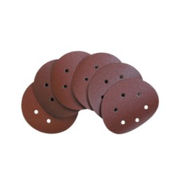DISCO ABRASIVO VELCRO 6 FORI D 150 MM GRANA 100