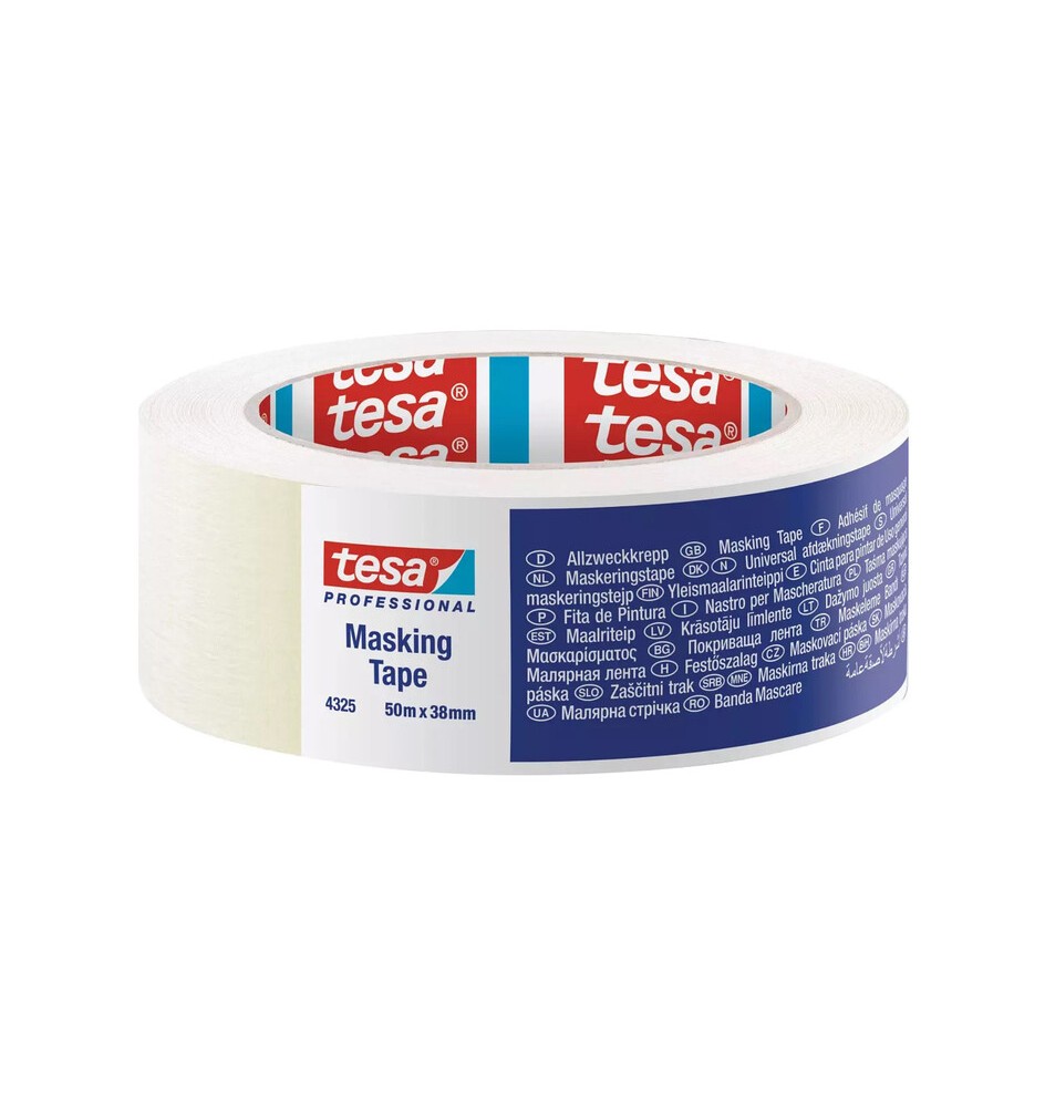 NASTRO MASCHERA EDILIZIA TESA 38 MM X 50 M