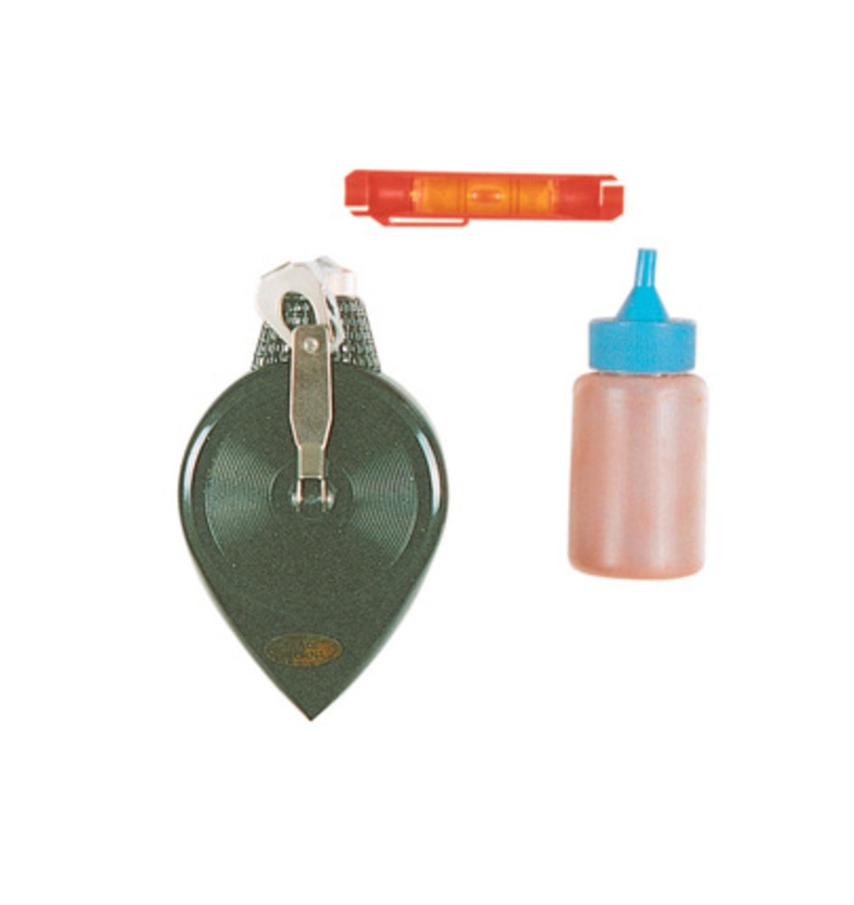 TRACCIATORE ALLUMINIO C/LIVELLA E POLVERE BLISTER