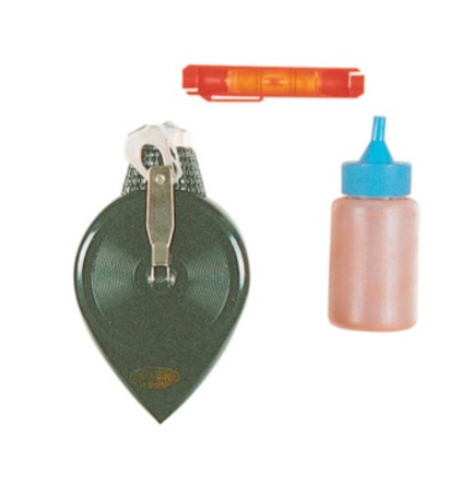 TRACCIATORE ALLUMINIO C/LIVELLA E POLVERE BLISTER