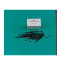 CHIODINI GRUPPINI ACCIAIO 1,2X30 MM SCATOLA 100 PZ