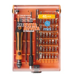 ACCESSORI SVITA AVVITA SMARTPHONE/PC/FOTOCAMERE IN set 45 pezzi