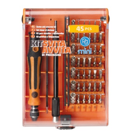 ACCESSORI SVITA AVVITA SMARTPHONE/PC/FOTOCAMERE IN set 45 pezzi