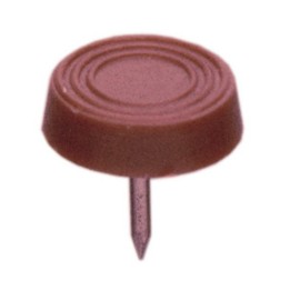 SOTTOSEDIA C/FALSA VITE 20 MM MARRONE**