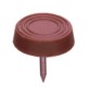 SOTTOSEDIA C/FALSA VITE 14 MM MARRONE