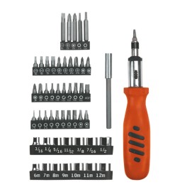 SET AVVITAMENTO CON INSERTI E BUSSOLE set 52 pz