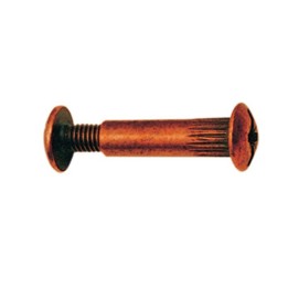 GIUNZIONE P/MOBILI 8X30 MM ACC BRONZ VITE 15**