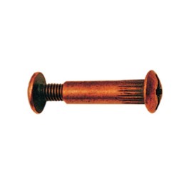 GIUNZIONE P/MOBILI 8X30 MM ACC BRONZ VITE 15**