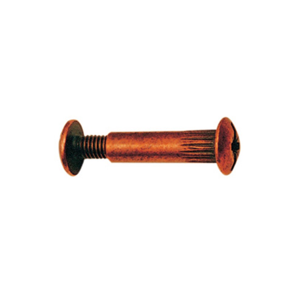 GIUNZIONE P/MOBILI 8X30 MM ACC BRONZ VITE 15**