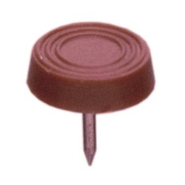 SOTTOSEDIA C/FALSA VITE 17 MM MARRONE**