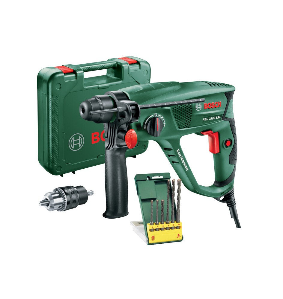 BOSCH-V MARTELLO PERFOR PBH2500SRE 600W + ACC