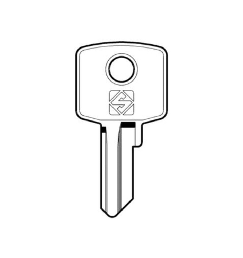 SILCA CIS1 CHIAVE PROFILO ACCIAIO