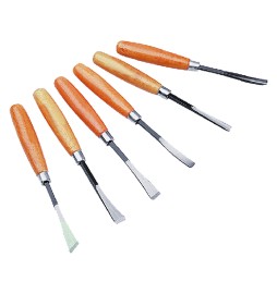 SGORBIE PER LEGNO serie 6 pezzi