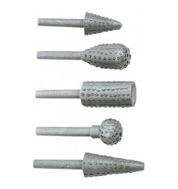 RASPE ROTATIVE IN SET serie 5 pezzi