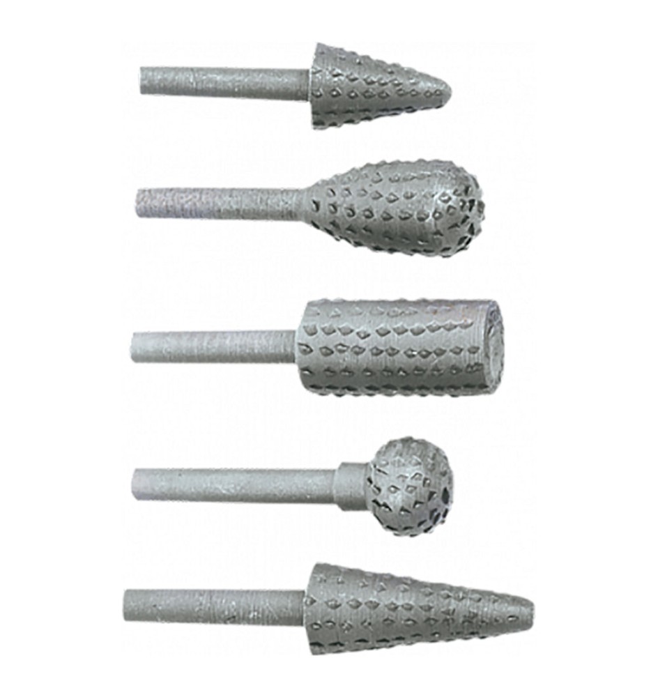 RASPE ROTATIVE IN SET serie 5 pezzi