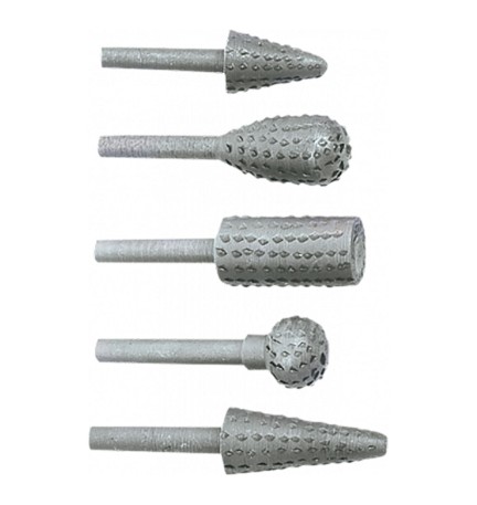 RASPE ROTATIVE IN SET serie 5 pezzi